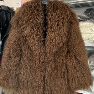 Women's Mongolian Sheep Fur Jacket